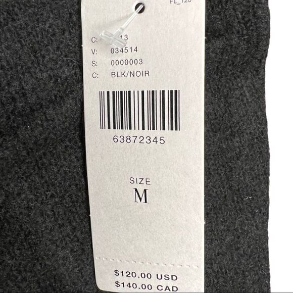 Anthropologie Dolman V-Neck Sweater in Black - Picture 3 of 8